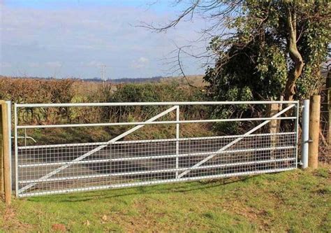 metal field gates near me